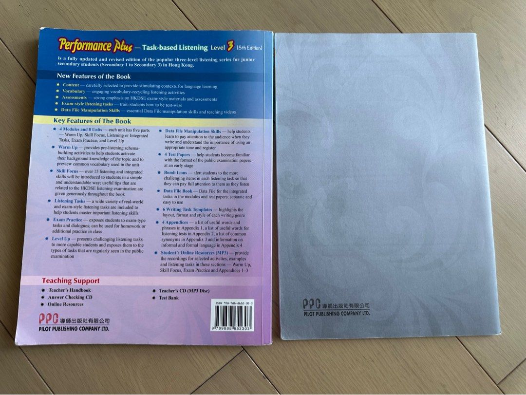Performance Plus - Task-based Listening Level 3 （分類：教科書）位於 Hong Kong。 由 rebecca.lll 提交（商品編號 1383742959，圖片 2）。簡介： 有寫過部份練習。