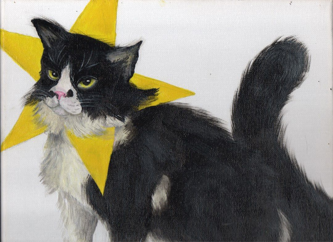 Pet Portrait Commission [READ DESCRIPTION] (Category: Announcements) located in Quezon City. Submitted by artmshaseul (Listing ID 1383811216, Image 2). Description: Pet portraits for 800 Pesos! • ⁠2 slots left! • ⁠Size: 12x12 inches Details: • Simple, plain background • Option to include flat-colored decorative elements like shapes or other symbols (as shown in the sample) • Estimated completion time: Approximately 2 weeks • 50% down payment • +5
