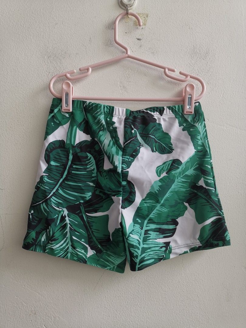 SHEIN Kids Fashion Swimwear Boys Girls Short Swimming Pants (Category: Babies & Kids Fashion) located in Kuala Lumpur. Submitted by artemis_apparel (Listing ID 1383768404, Image 2). Description: Size: 140 Approx Measurement: Waist Width: 30cm (Stretchable) Hip Width: 36cm Thigh Width: 20cm Top to Bottom: 29cm Condition: 9/10 Material: Polyester, Spandex Uploaded: Jul2025 Date: 30-07-2025 LL..
