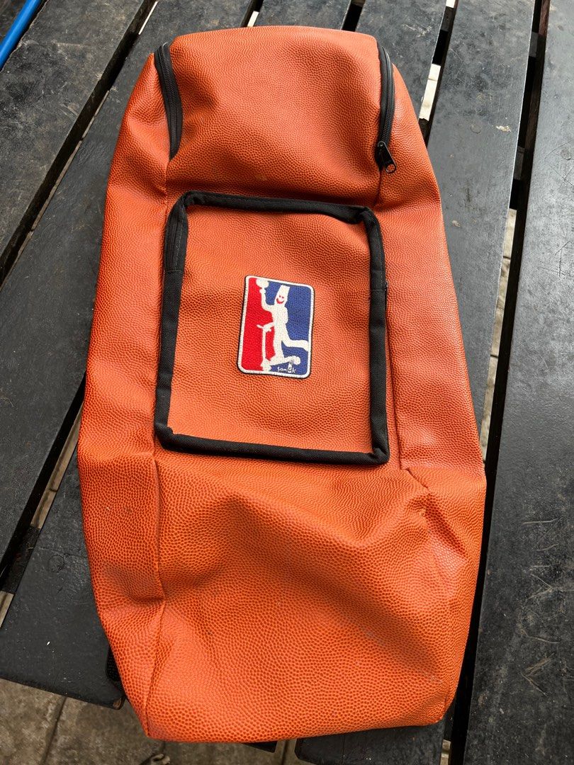 Skateboard / Ball Bag (Category: Backpacks) located in Manila. Submitted by alwaysdeclutteringthings (Listing ID 1383702850, Image 1). Description: Small material chip Used to transport our designer skateboard display at the airport. .
