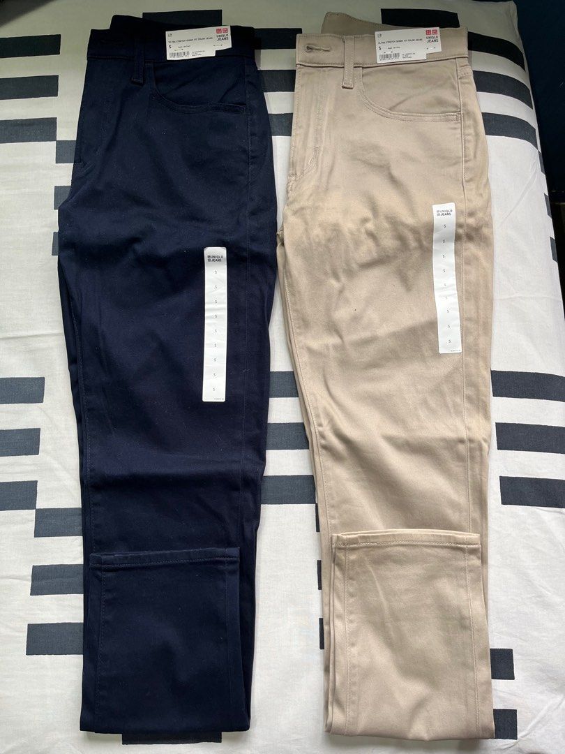 Uniqlo Blue Pants (Category: Chinos) located in Las Pinas. Submitted by popoy21 (Listing ID 1383771152, Image 1). Description: Brand new with tag and sticker Price was cut because it was intended to be a gift W: 15 Beige L: 40 Blue L: 38.5 Cuff: 6 1,000 each SOLD beige RFS: Unloading SF and booking c/o buyer Delivery via Grab/Lalamove or COD via LBC Location: usually Las Pinas | Mandaluyong Available if posted; firm price posted already Check my 
