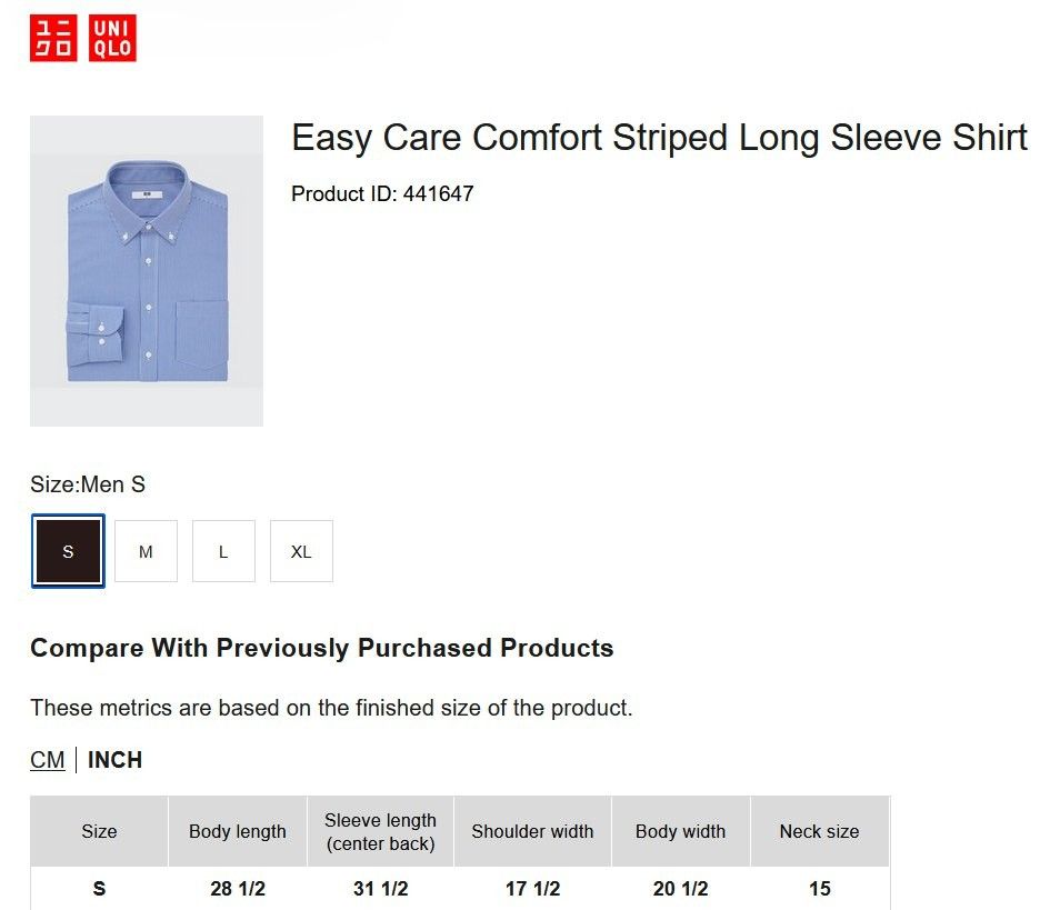 UNIQLO Stretch Long Sleeve Shirt (Button Down) (Category: Tshirts & Polo Shirts ) located in Batangas. Submitted by auguscth (Listing ID 1383715753, Image 2). Description: 200 + sf.