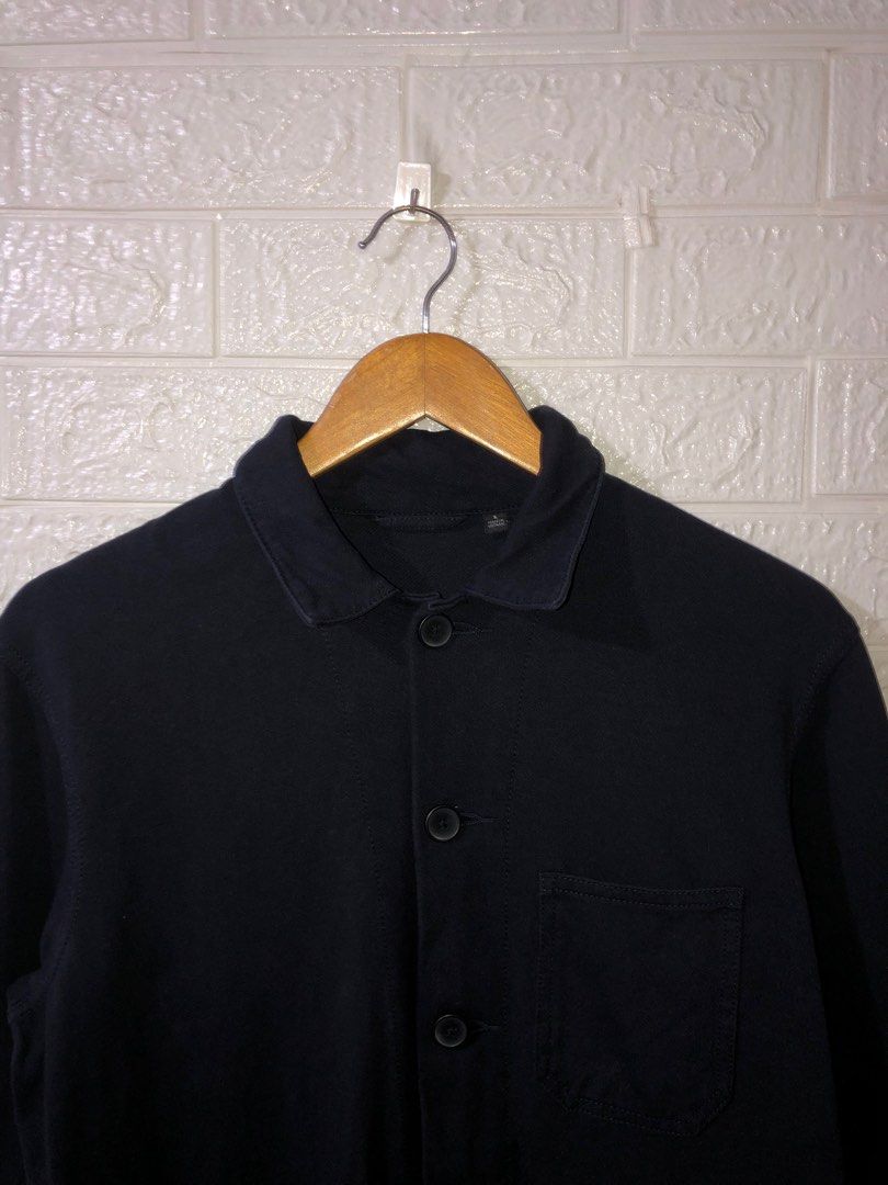 Uniqlo Workwear Jacket (Category: Coats, Jackets and Outerwear) located in Puerto Princesa. Submitted by vanjagmis (Listing ID 1383845252, Image 2). Description: Uniqlo Workwear Jacket ♻️SIZE: Medium 21 x 28 ♻️CONDITION: Excellent ♻️ISSUE: None 💸MINE: 350 Free Shipping 🚨No return and exchange. 🚨Check all the details and pics before purchasing the item. 🚨Color may vary due to lighting. 🚨Manage your expectations since all items are thrifted. �