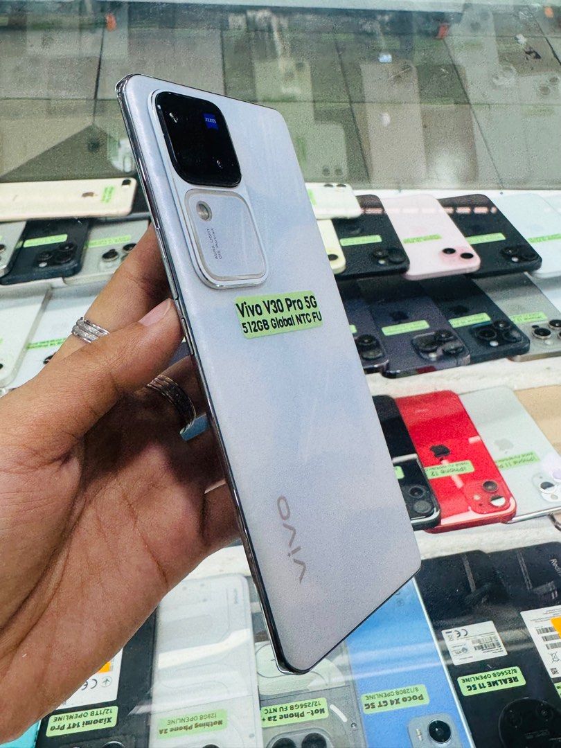 Vivo V30 Pro 5G 12/512GB Openline no issues Global version (Category: Vivo) located in San Juan City. Submitted by najihahtelecomshop2018 (Listing ID 1383773885, Image 3). Description: Legit Store | Original unit FOR SALE | TRADE / SWAP ▫️INSTALLMENT thru: 🔸Credit Card (straight / installment) 🔸Ggives / Gcredit + 6% interest 🔸Spay Later + 6% interest (RFS: Buy and Sell any kinds of Gadgets) Description: iPhone 15 Pro 256GB ( other GB are also 