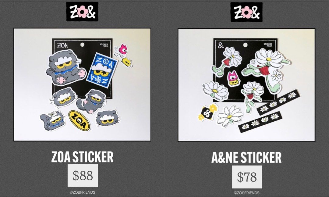 ZO&FRIENDS ZOA 3点セット complexSTYLE : ZO&FRIENDS