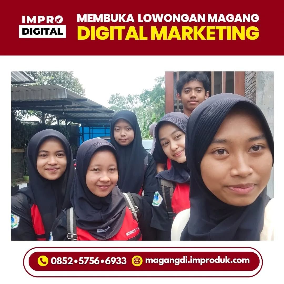 0852-5756-6933, Tempat PKL Manajemen Bisnis di Batu (Kategori: Baju Bayi) berada di Malang. Dikirim oleh infopklbisnis (ID iklan 1383892204, Gambar 2). Deskripsi: Tempat PKL Manajemen Bisnis di Batu, Tempat Magang Jurusan Ekonomi Bisnis, Lowongan Magang Belajar Bisnis Online, Info Pendaftaran PKN Mahasiswa, Daftar Magang Kewirausahaan, Progam Magang Mahasiswa di Batu IMPro Digital adalah pelaku usaha yang bergerak di bidang Pemasaran Online dan P