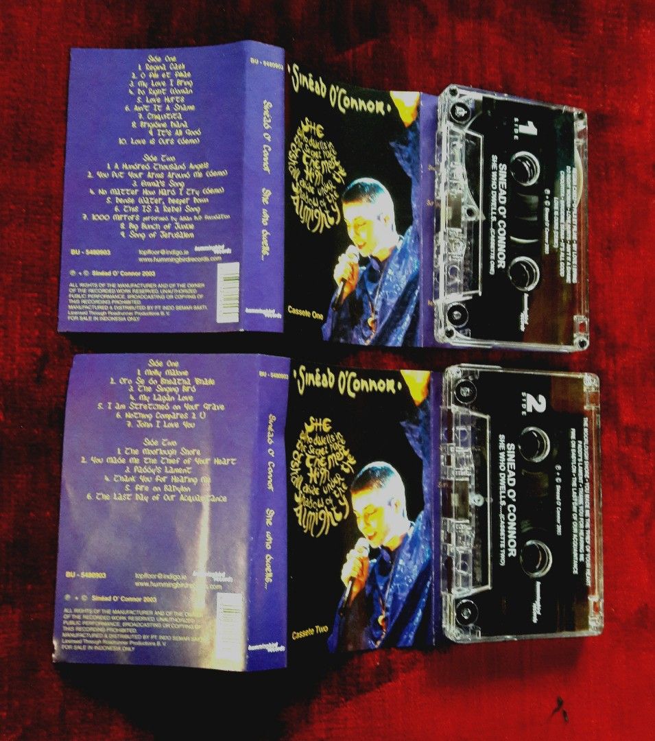 2 pcs kaset Pita SINEAD O CONNOR (Kategori: Vintage & Antik - Lainnya) berada di Jakarta Timur. Dikirim oleh achmadsonny79825 (ID iklan 1383860415, Gambar 1). Deskripsi: #jual - 2 pcs kaset Pita - SINEAD O CONNOR - casset one & Two - kondisi kaset dan Cover bagus Harga : 120rb lokasi : jakarta timur wa : 08567715303.