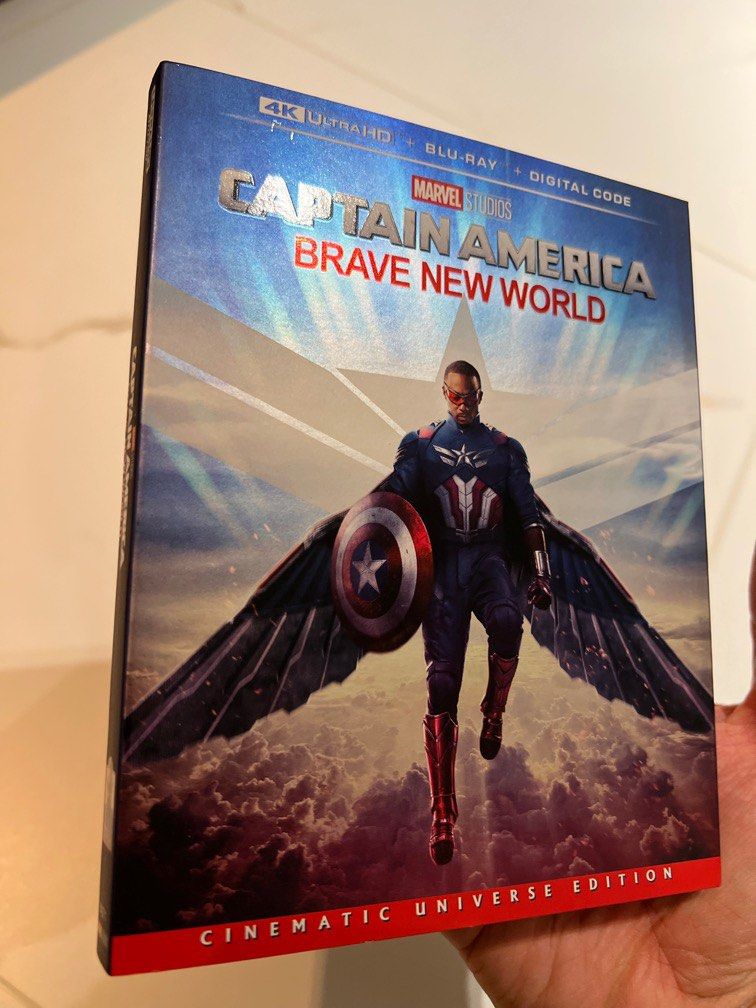 (4K) (latest ) - Captain America Brave New World 4K UHD Ultra HD Blu ...