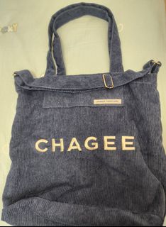 Authentic Ba Wang Cha Ji Flannel Handle/Crossbody Bag Deep Blue Aesthetic and Practical64227740392579110