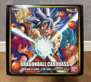 未開封 ドラゴンボール COMPLETE BOX 37弾 38弾 カードダス 抽選販売】ドラゴンボールカードダス【奇跡の決着！さらば悟空
