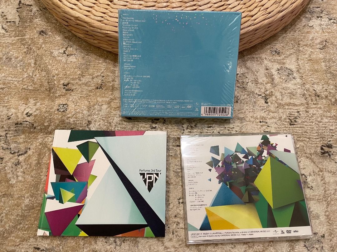 日盤收藏] Perfume 3rd Tour JPN 初回限定盤DVD版, 書籍、休閒與