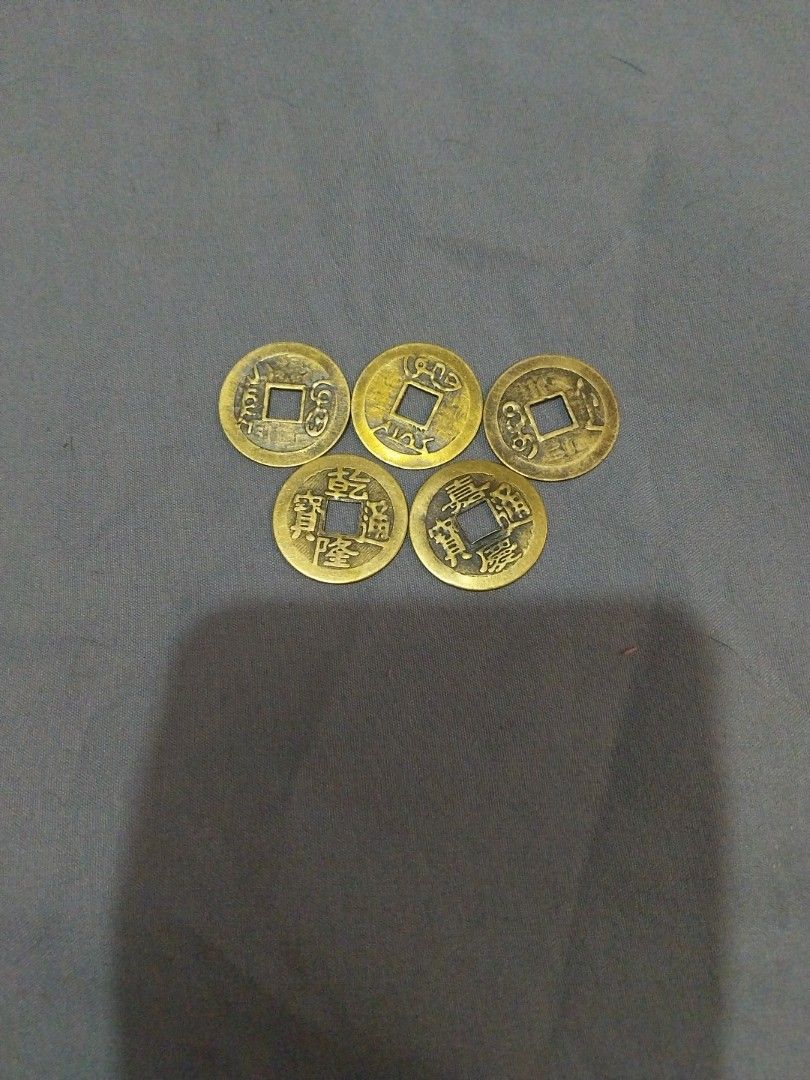 Antique Chinese Coins, Hobbies &amp; Toys, Memorabilia &amp; Collectibles, Currency on Carousell