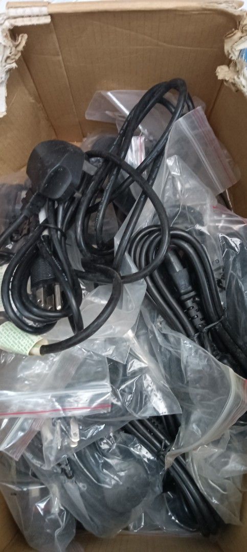 Assorted Power Adapters and Cables - Bulk Lot63226707247235113