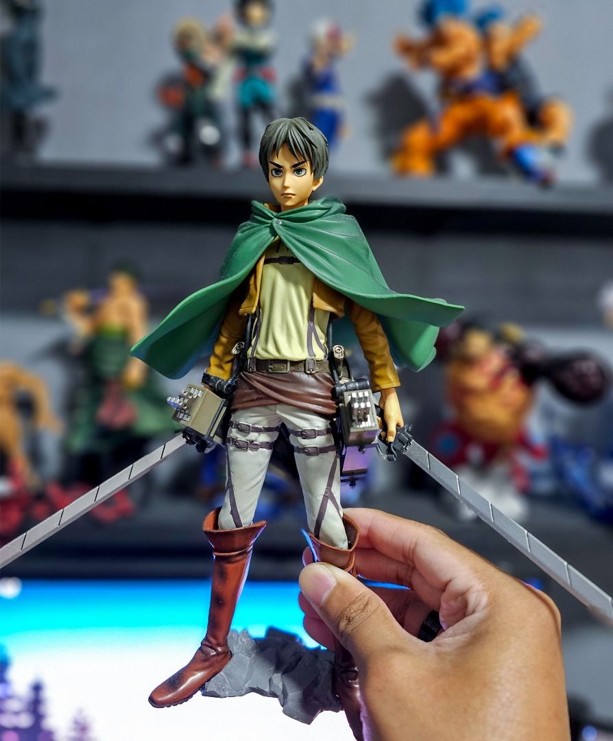 Attack on Titan Master Stars Piece Eren Yeager With 3D Maneuver Gear ...