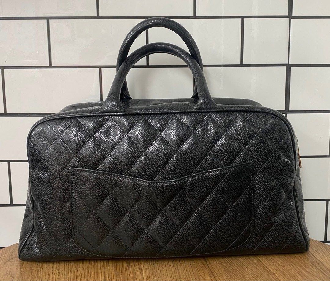 Authentic Chanel (Category: Luxury Bags & Wallets) located in Manila. Submitted by chloe_luxuries (Listing ID 1384023127, Image 2). Description: Guaranteed original Chanel Bowler tote bag Still in very good condition rank A Holo intact No more inclusion bag only Pm for more details .