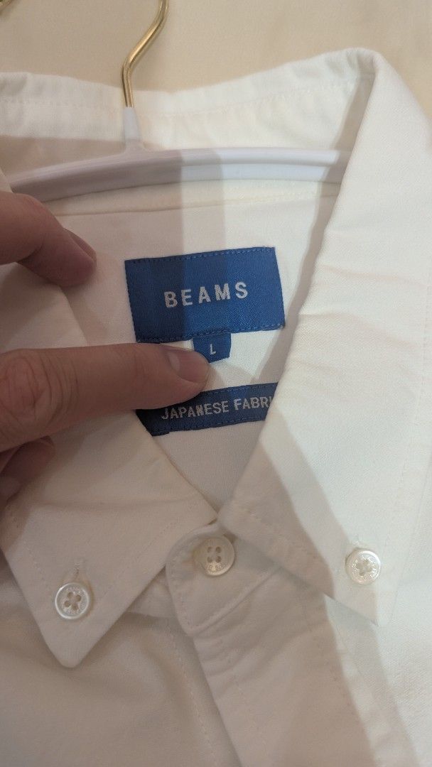 由 ttps921115 (刊登 ID 1384013974，圖片 2) 提交，位於 台北市 (Taipei) 的 Beams whirt shirt 寬版襯衫 (類別：襯衫)，說明：beams襯衫 size: L 幾乎沒穿過，隨意賣。