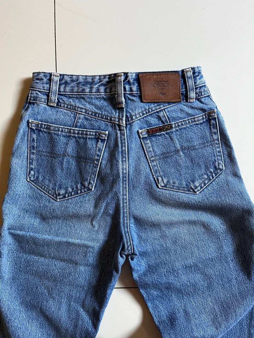 Bobson Mom Jeans (Category: Jeans) located in Tacloban City. Submitted by priv_ (Listing ID 1383922626, Image 3). Description: Bobson Pro Mom Jeans Fav!! 🩶 W: 23” Non stretch hard denim Mop: gcash Loc: Tacloban City ₱400+sf.