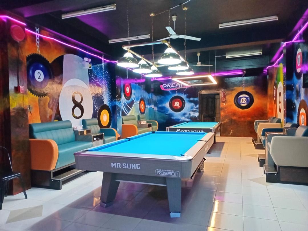 BRANDNEW BILLIARD MR SUNG ! (Category: Billiards and Bowling) located in Iloilo. Submitted by maling13 (Listing ID 1383864568, Image 2). Description: SA MGA GUSTO PONG MG'START NG BILYARAN NA SWAK LNG SA BUDGET,MERON KMING AVAILABLE DITO NA KAYANG KAYA NG BUDGET MO. 😊 WE ACCEPT INSTALLMENT VIA CREDIT CARD & LAY AWAY ! 👌 *OUR STORE AND SHOWROOM ARE LOCATED HERE: -SAN PABLO LAGUNA -METRO MANILA -DAVAO CITY -CEBU CITY -BULACAN BILLIARD & ARCADE HA