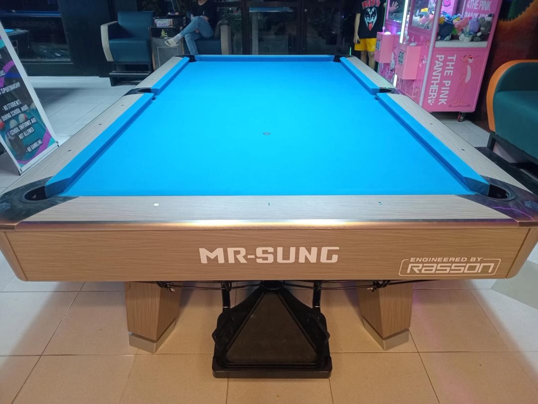 BRANDNEW BILLIARD MR SUNG ! (Category: Billiards and Bowling) located in Iloilo. Submitted by maling13 (Listing ID 1383864568, Image 3). Description: SA MGA GUSTO PONG MG'START NG BILYARAN NA SWAK LNG SA BUDGET,MERON KMING AVAILABLE DITO NA KAYANG KAYA NG BUDGET MO. 😊 WE ACCEPT INSTALLMENT VIA CREDIT CARD & LAY AWAY ! 👌 *OUR STORE AND SHOWROOM ARE LOCATED HERE: -SAN PABLO LAGUNA -METRO MANILA -DAVAO CITY -CEBU CITY -BULACAN BILLIARD & ARCADE HA