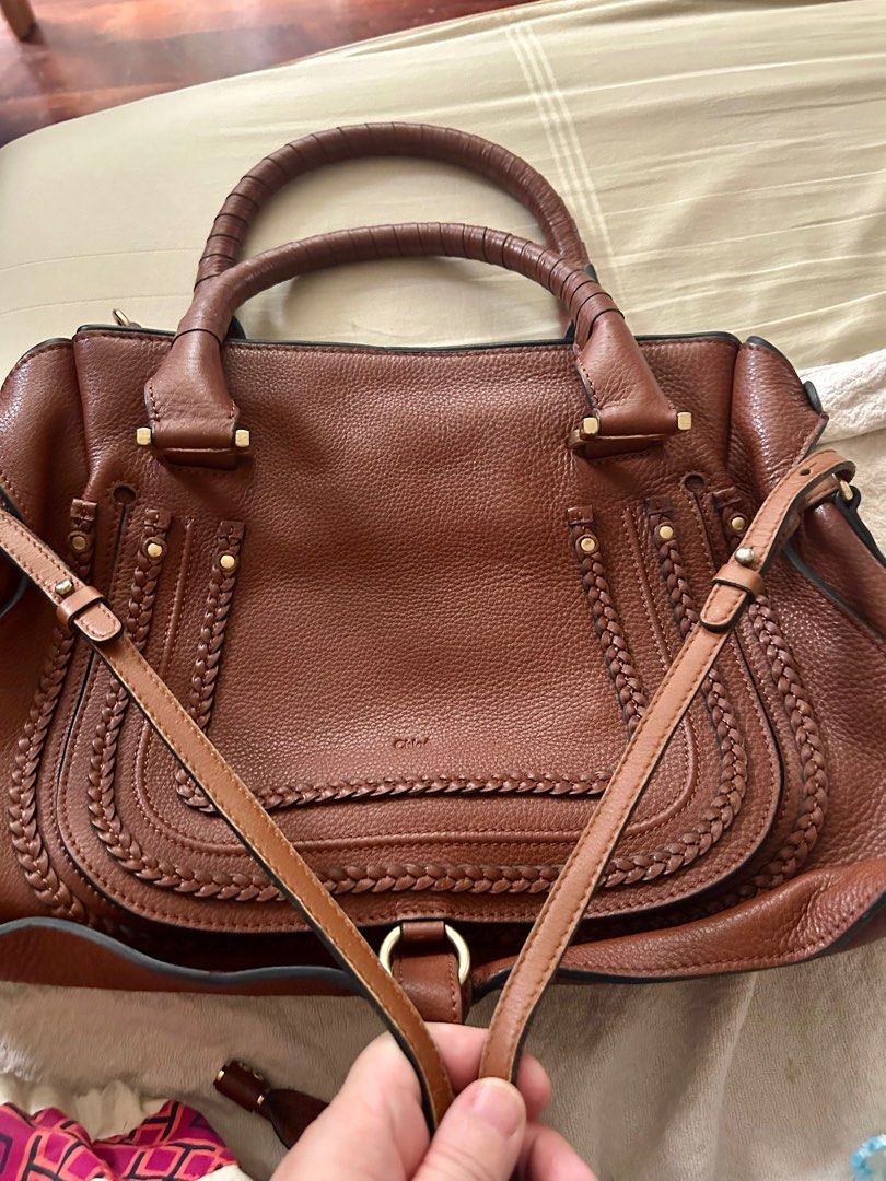 CHLOE MARCIE large (Category: Luxury Bags & Wallets) located in Quezon City. Submitted by asiaco (Listing ID 1383889932, Image 2). Description: Slightly used Marcie comes with a replaced strap. Overall condition is superb. Large in size. .