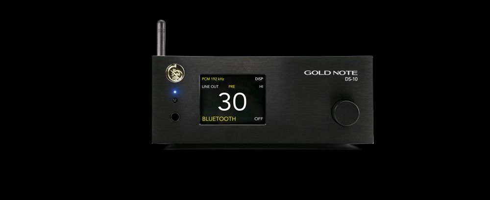 [Clearance Sale] Gold Note Streamer - DS-10 DAC (Black)632355370279711112