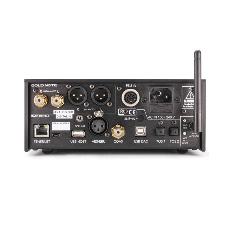 [Clearance Sale] Gold Note Streamer - DS-10 DAC (Black)63235537027971111