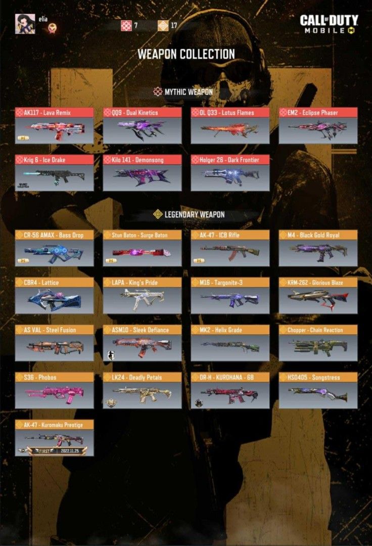 CODM ACC RUSH (Category: Others) located in Manila. Submitted by juliajalan05857 (Listing ID 1383971066, Image 1). Description: garena bind no fb rfs: badly need money for tuition.