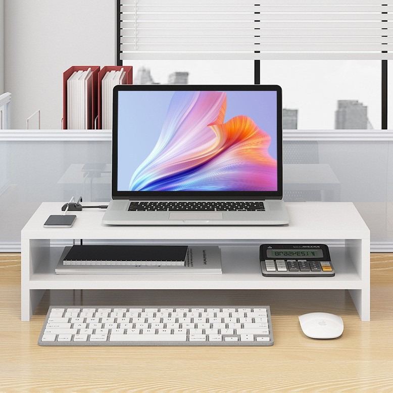 Desktop Monitor Stand | Computer Screen Riser | Laptop Display Stand ...