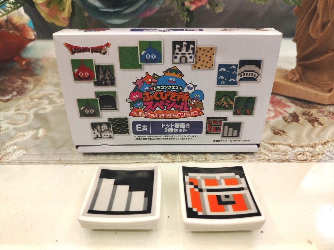 Dragon Quest 2 Pcs. Ceramic Chopsticks Holder Set (Category: Dinnerware & Cutlery) located in San Fernando. Submitted by jpmarketplace2023 (Listing ID 1384006509, Image 1). Description: 💚 All items are authentic from Japan. 💛 MOP: GCash (❌️ GCash Protect) 🩵 MOD: LBC only (❌️ S. Checkout, COD, COP) 💙 Meet-up: Vista Mall, San Fernando, Pampanga 💜 All items are on-hand. 🧡 First to pay gets the item first. ❤️ Breakable items are packed with car