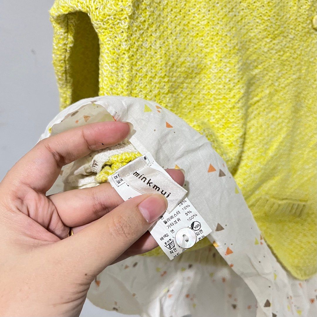 Dress Rajut Minkmui (Kategori: Baju Bayi) berada di Tangerang. Dikirim oleh qaistuff (ID iklan 1384008253, Gambar 3). Deskripsi: Minkmui tag 85 (1-2t) bahan rajut.