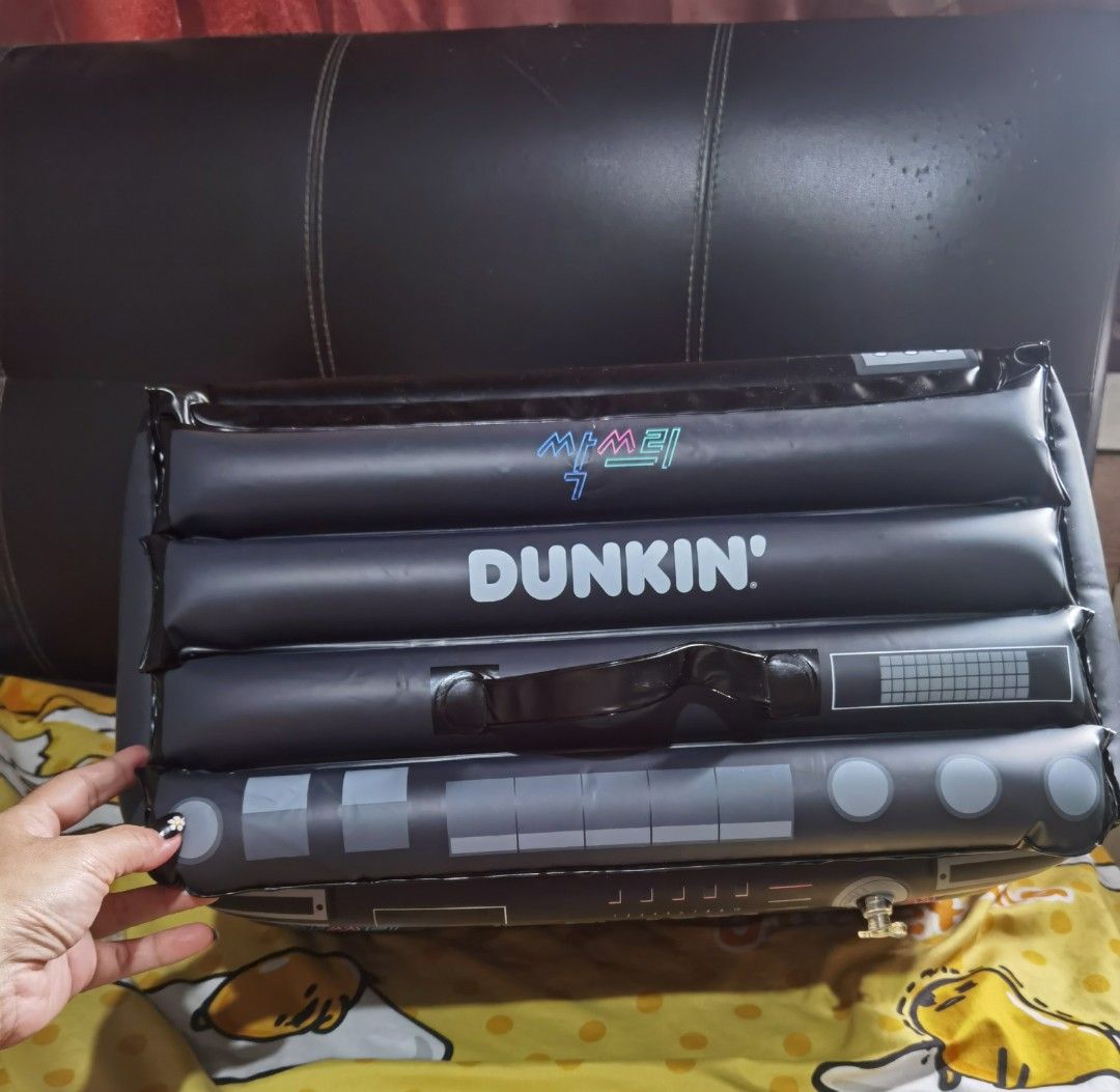 Dunkin Donut inflatable food storage (Category: Gift Baskets & Hampers) located in Angeles City. Submitted by goodbuysathome (Listing ID 1383874296, Image 2). Description: From korea Inflatable food storage Brandnew Rare hard to find Add sf 55 Gcash payment.