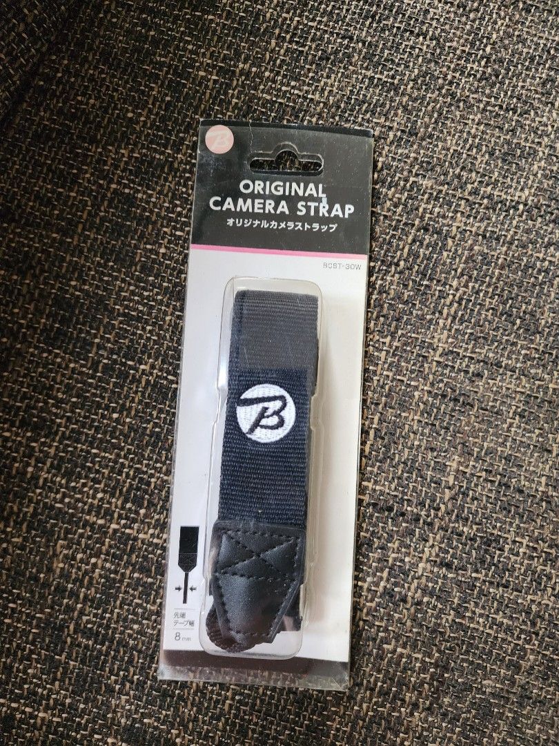 Exclusive BIC Camera Camera Neck Strap 30mm (Category: Camera Bags & Carriers) located in Binan City. Submitted by dottienook (Listing ID 1383930392, Image 1). Description: for camera savvy! from japan. sf at buyers expense. dm for more details.