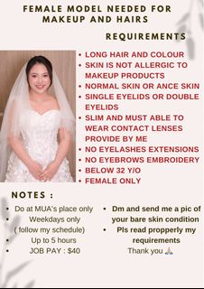 (Category: ) located in . Submitted by annamakeup.sg (Listing ID 1383991850, Image 1). Description: .