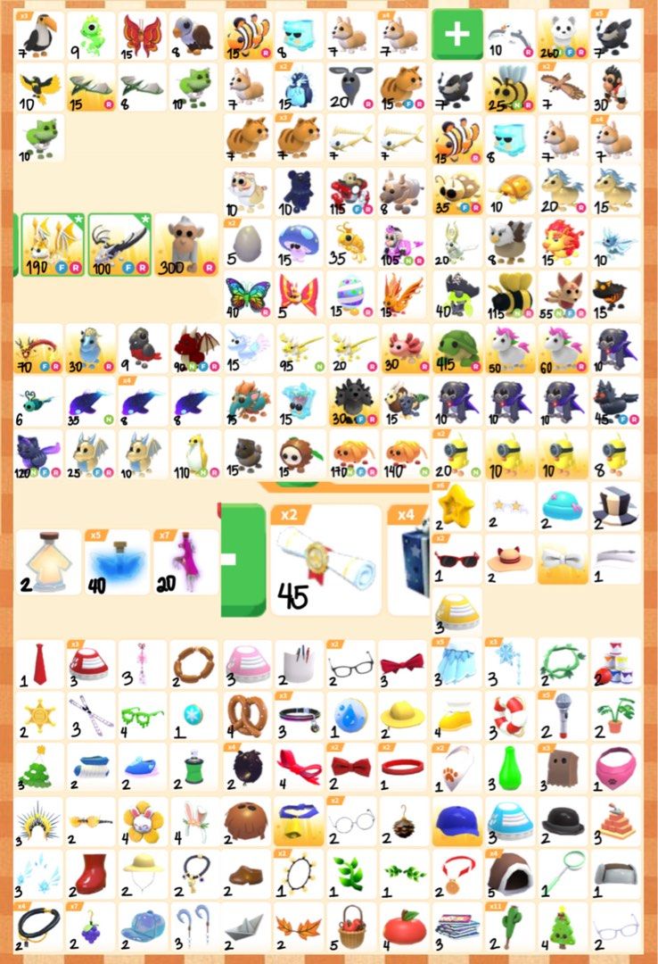 [full inventory as of 07/30] cheap affordable roblox adopt me adm mega ...