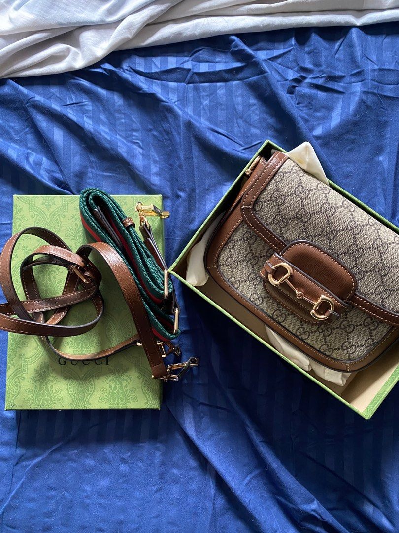 Gucci Horsebit Mini 1955 (Category: Luxury Bags & Wallets) located in Paranaque City. Submitted by sunshinecheetahhhh (Listing ID 1383946907, Image 1). Description: Message me for inquiries!.