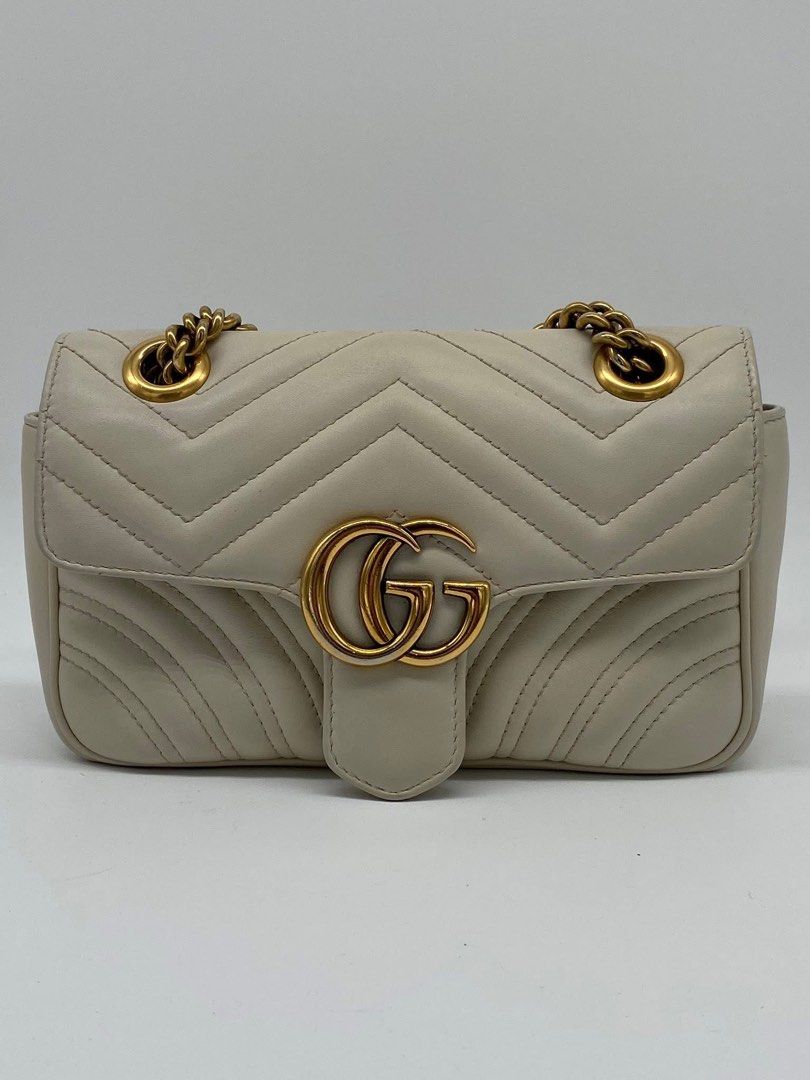 Gucci Marmont Matelasse Small (Category: Luxury Bags & Wallets) located in Quezon City. Submitted by jmscm (Listing ID 1383917224, Image 2). Description: Gucci Marmont Matelasse Small Guaranteed Authentic Rank A Condition. Inclusion: Certificate of Authenticity And Box .