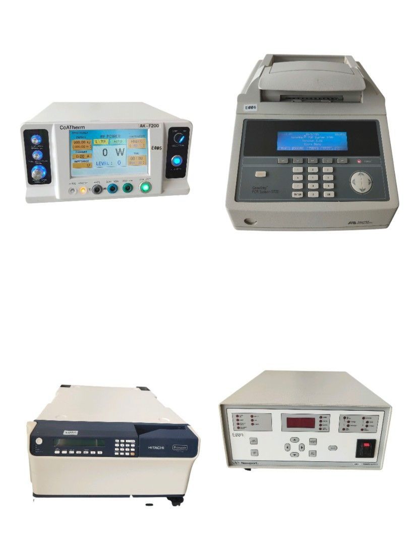 Hitachi Primaide 1110 Pump  Newport 69911 Laboratory Power Supply UnitAB 9700 PCR System Coatherm RF Generator for sale from $450 each63226707394945111