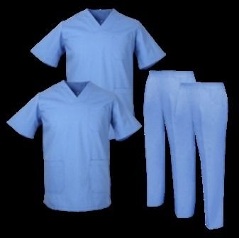 HOSPITAL SCRUB SUIT (Category: Medical Supplies & Tools) located in Quezon City. Submitted by zyra26 (Listing ID 1383910078, Image 1). Description: REUSABLE HOSPITAL SCRUB SUIT Size: S,M,L,XL,2XL,3XL Fabric: KATRINA Color: Blue Anti wrinkle Autoclavable Short Sleeve with two pocket, one back pocket V-neck style TOP & PANTS ALREADY W/ FREE CAP AND MASK 📱 Call or Text to Order: 0999 559 8366 📍 Available at: Warehouse: 18 Rest Haven, Project 7, Br