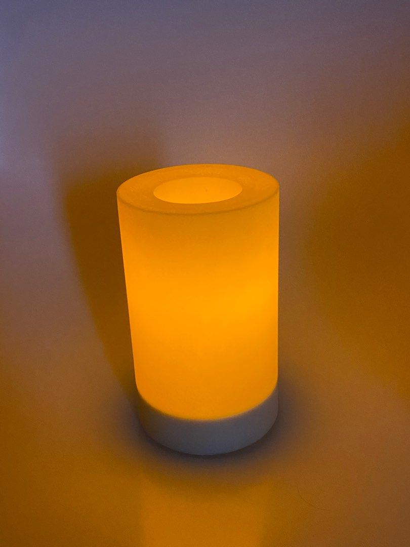 Bedroom lamp (Category: Lighting) located in San Juan City. Submitted by mcl_stuff888 (Listing ID 1383966385, Image 2). Description: Ingood condition it was kept and well taken care of. But still working Battery operated 2 pcs double AA .