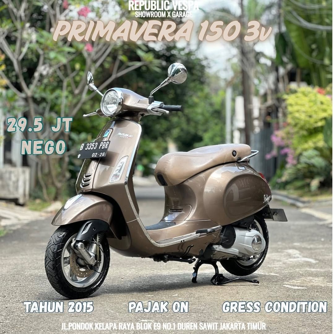 2015 Vespa 150 Vespa Primavera 3vie 2015 Vespa Vespa Primavera 150