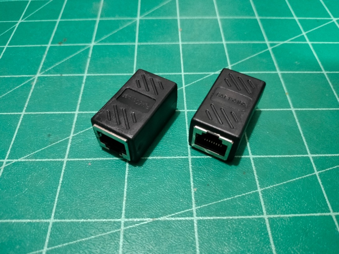 LAN Internet Cable Connector Coupling, Computers & Tech, Parts ...