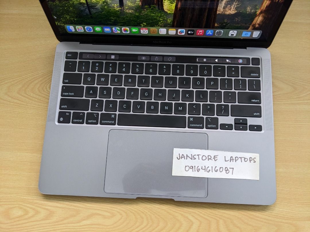 Macbook Pro 13 2020 Apple M1 8GB 512SSD (Category: Laptops & Notebooks) located in Quezon City. Submitted by janstore-computer-trading (Listing ID 1383901103, Image 2). Description: Model : Macbook Pro 13 inch M1 2020 (512GB) Condition : Slightly Used , Very Presentable Price : 29,500 Specs Processor : Apple M1 Chip Ram : 8 GB Unified Memory Storage : 512 GB SSD Screen size : 13 inch Retina Display (2560 x 1600) Battery Cycle - 72 Only , Battery 