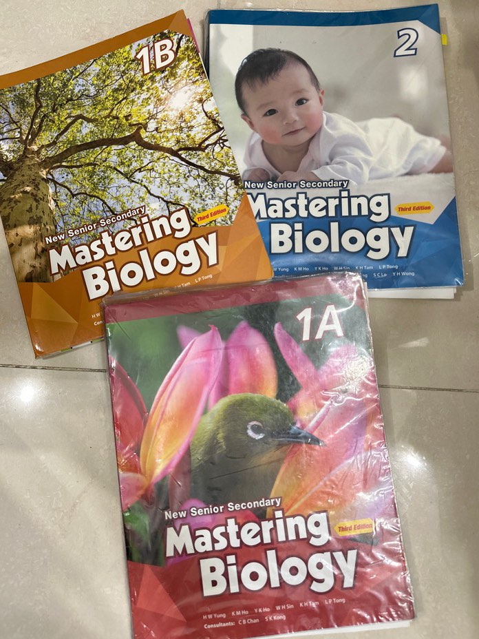 Mastering biology 1A, 1B, 2, 興趣及遊戲, 書本 & 文具, 教科書 - Carousell