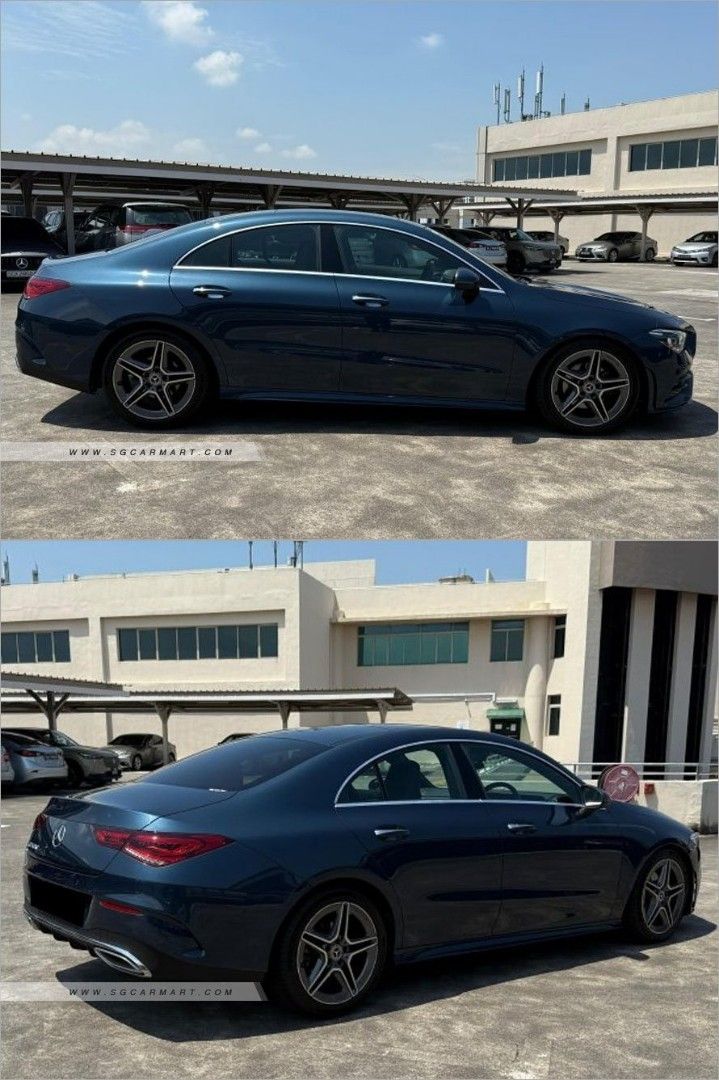 Mercedes-Benz CLA-Class Coupe CLA180 AMG Line Premium Plus (A) (Category: Used Cars) located in Singapore. Submitted by vr00mz (Listing ID 1379907145, Image 3). Description: Mercedes-Benz CLA-Class CLA180 AMG Line Premium Plus Registration Date: 17-Jul-2020 Mileage: 80,000 km 𝗠𝗼𝗻𝘁𝗵𝗹𝘆 𝗜𝗻𝘀𝘁𝗮𝗹𝗹𝗺𝗲𝗻𝘁 𝗳𝗿𝗼𝗺 $1700 𝗭𝗘𝗥0️⃣ 𝗗𝗼𝘄𝗻𝗽𝗮𝘆𝗺𝗲𝗻𝘁 𝗳𝗿𝗼𝗺 $2500 ⭐️ Comprehensive Servicing Packages ⭐️ Pre-Inspected Vehicles ⭐️ Up to 1