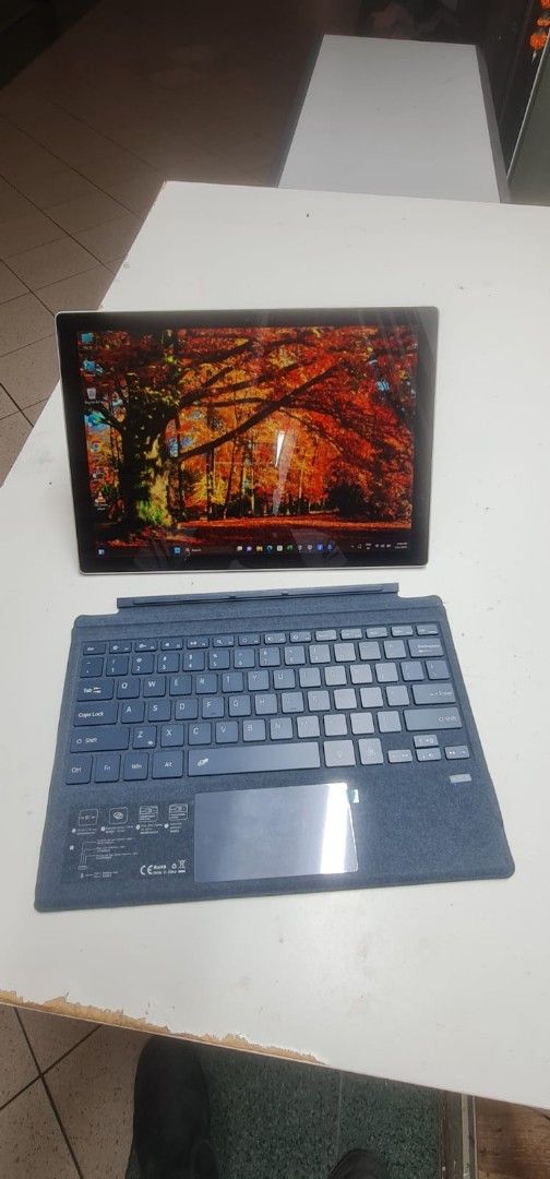 Microsoft surface pro (Category: Laptops & Notebooks) located in Singapore. Submitted by fojlahosan2024. (Listing ID 1383989793, Image 2). Description: Microsoft surface pro ❤️Core i5-6/7th gen ✅ 👌Model= 1 ❤️RAM :- 4gb ✅ ❤️128 gb SSD ❤️WiFi ✅ ❤️Camera ✅ ❤️ Bluetooth ♥️ 3 hour plus battery can use✅ ♥️ Batery excellent ✅ ♥️Windows :-11 Pro✅ ❤️Microsoft Office - 2021✅ ♥️Excel ✅ ❤️ PowerPoint ✅ ♥️Word ✅ ❤️ Access ✅🌹 ♥️180 degree can bandin ✅ ♥️Bag 