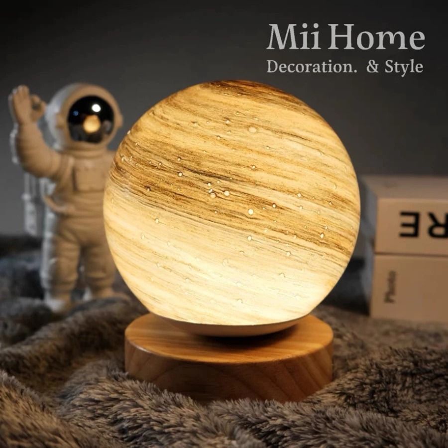 由 asd345836 (刊登 ID 1383902151，圖片 2) 提交，位於 新北市 (New Taipei) 的 【Mii厝邊】土星小夜燈 (類別：燈飾)，說明：。