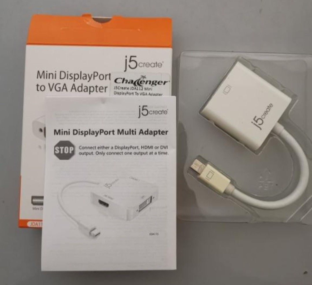 Mini Display Port to VGA Adapter JDA112632267072597771122