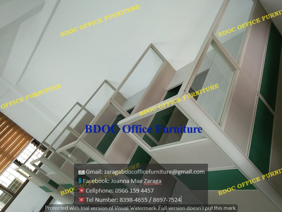 MODULAR WORKSTATION CUBICLE || OFFICE PARTITION || OFFICE FURNITURE ...