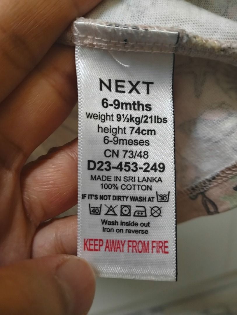 Next Dress (Category: Babies & Kids Fashion) located in Kajang. Submitted by azie88_preloved (Listing ID 1383880237, Image 2). Description: *6-9m *Hand washable *Good condition *Include postage 😊.