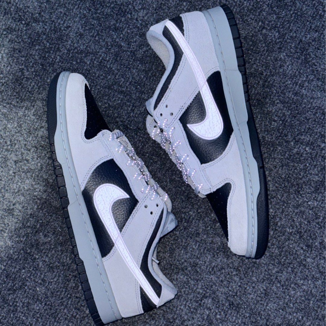 由 adilion (刊登 ID 1384038113，圖片 1) 提交，位於 台北市 (Taipei) 的 Nike Dunk "Light Smoke Grey" 反光灰黑 HV2532-001 (類別：運動鞋、球鞋)，說明：全新100%尺寸(US9) 原盒在 有興趣皆可詢問 走匯款711店到店免運。